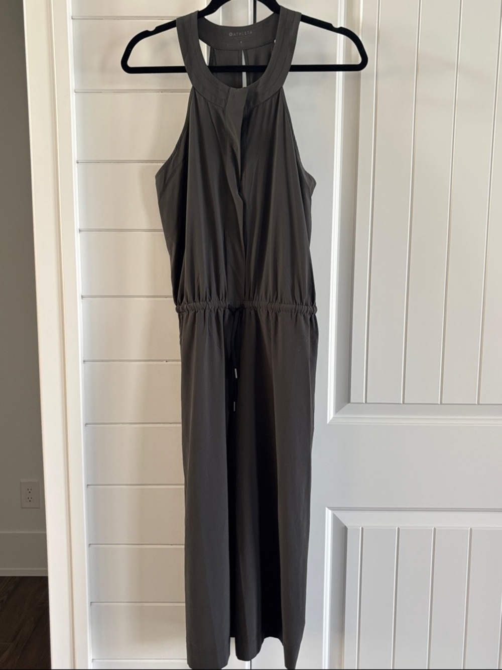 Athleta Sleeveless Halter Jumpsuit